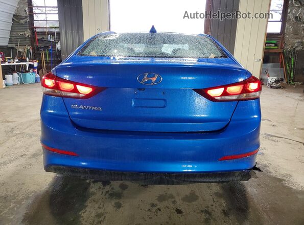 KMHD84LF4HU371549 2017 HYUNDAI ELANTRA Blue 