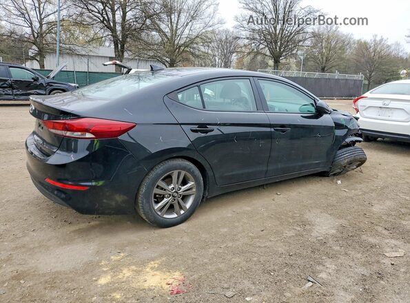 KMHD84LF4JU629302 2018 HYUNDAI ELANTRA Black Rear right