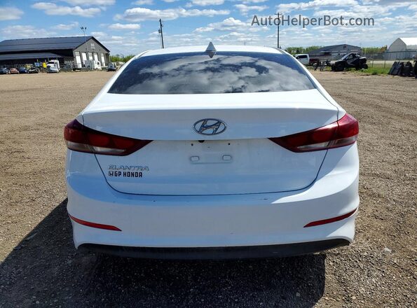 KMHD84LF4JU633284 2018 HYUNDAI ELANTRA White 