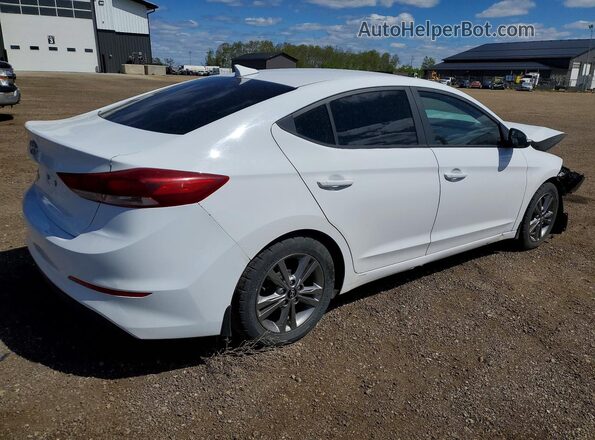 KMHD84LF4JU633284 2018 HYUNDAI ELANTRA White 