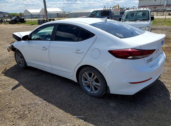 KMHD84LF4JU633284 2018 HYUNDAI ELANTRA White 