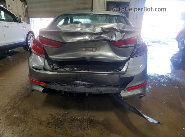 KMHD84LF4JU657844 2018 HYUNDAI ELANTRA Silver Vista trasera