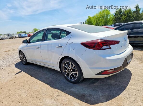 KMHD84LF4KU763034 2019 HYUNDAI ELANTRA White 