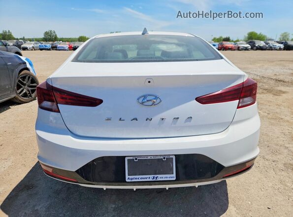 KMHD84LF4KU763034 2019 HYUNDAI ELANTRA White 