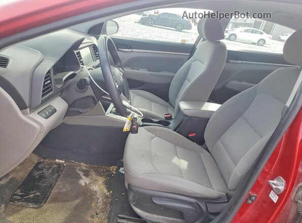 KMHD84LF4KU770503 2019 HYUNDAI ELANTRA Red 