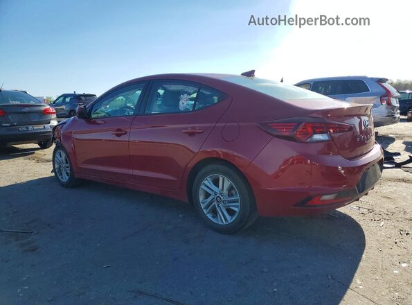 KMHD84LF4LU041967 2020 HYUNDAI ELANTRA Red 