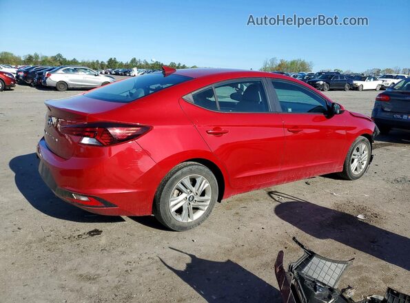 KMHD84LF4LU041967 2020 HYUNDAI ELANTRA Red 