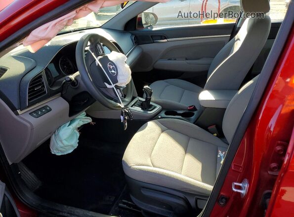 KMHD84LF4LU041967 2020 HYUNDAI ELANTRA Red 