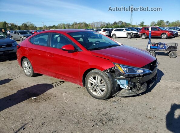 KMHD84LF4LU041967 2020 HYUNDAI ELANTRA Red 