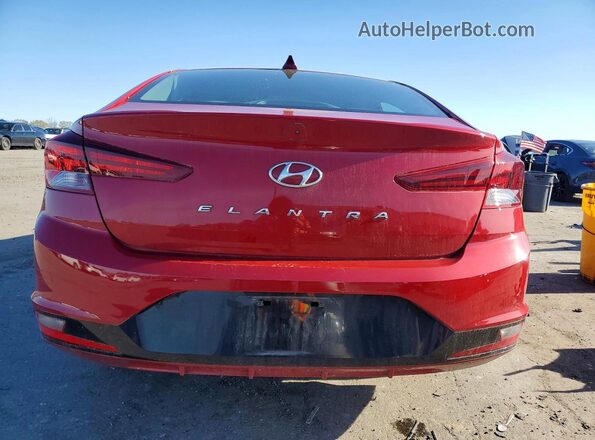 KMHD84LF4LU041967 2020 HYUNDAI ELANTRA Red 