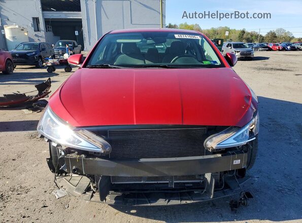 KMHD84LF4LU041967 2020 HYUNDAI ELANTRA Red 