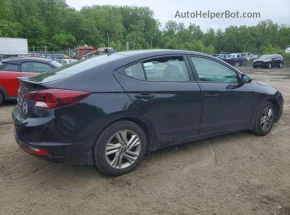 KMHD84LF4LU056243 2020 HYUNDAI ELANTRA Black Задня права чверть