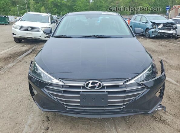 KMHD84LF4LU056243 2020 HYUNDAI ELANTRA Black Вид спереду