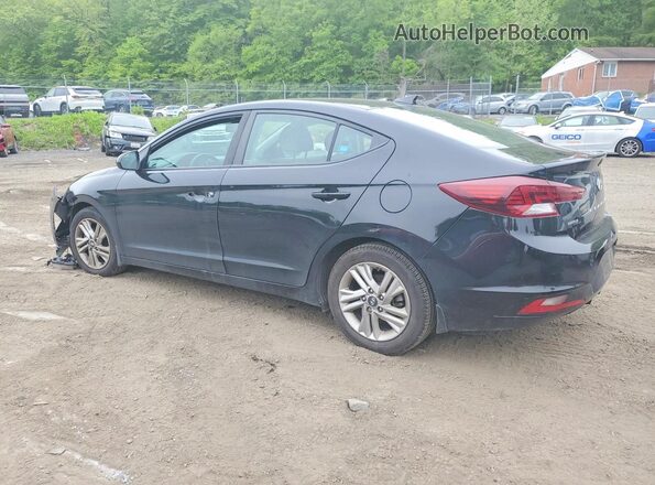 KMHD84LF4LU056243 2020 HYUNDAI ELANTRA Black Задня ліва чверть