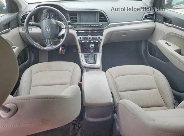 KMHD84LF4LU056243 2020 HYUNDAI ELANTRA Black Вид панелі приладів