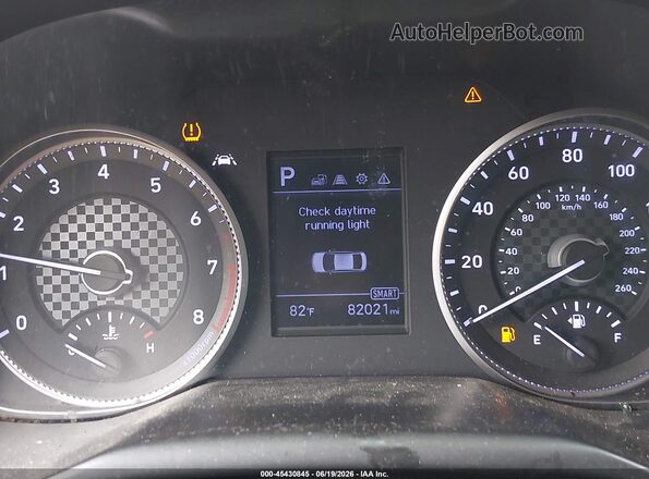 KMHD84LF4LU904203 2020 HYUNDAI ELANTRA Gray უკანა სავარძლების ხედი
