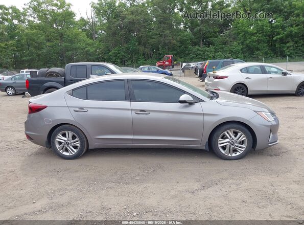 KMHD84LF4LU904203 2020 HYUNDAI ELANTRA Gray უკანა სალონის ხედი