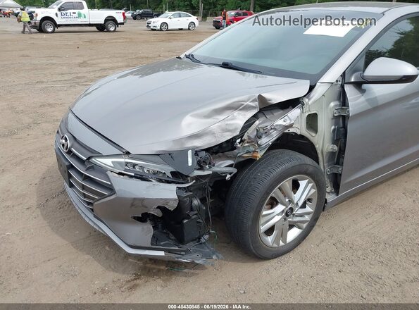 KMHD84LF4LU904203 2020 HYUNDAI ELANTRA Gray წინა ხედი