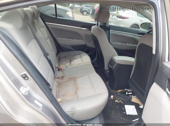 KMHD84LF4LU904203 2020 HYUNDAI ELANTRA Gray VIN კოდის სტიკერის ხედი