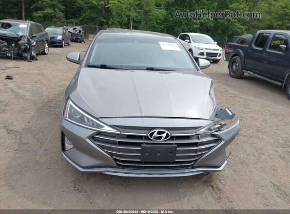 KMHD84LF4LU904203 2020 HYUNDAI ELANTRA Gray ხელსაწყოთა პანელის ხედი