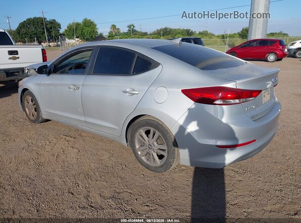 KMHD84LF5HU173465 2017 HYUNDAI ELANTRA Silver Задня ліва чверть