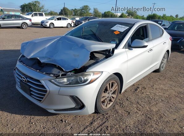 KMHD84LF5HU173465 2017 HYUNDAI ELANTRA Silver Вид спереду