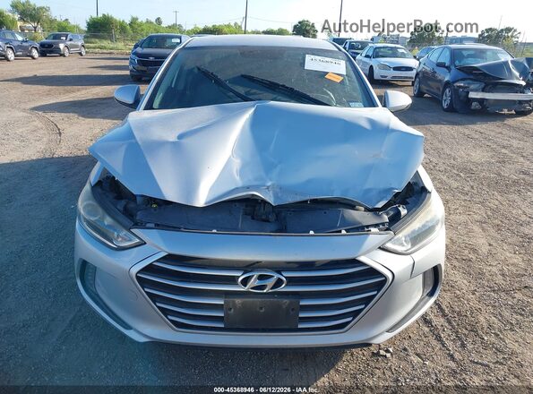 KMHD84LF5HU173465 2017 HYUNDAI ELANTRA Silver Вид щитка приладів