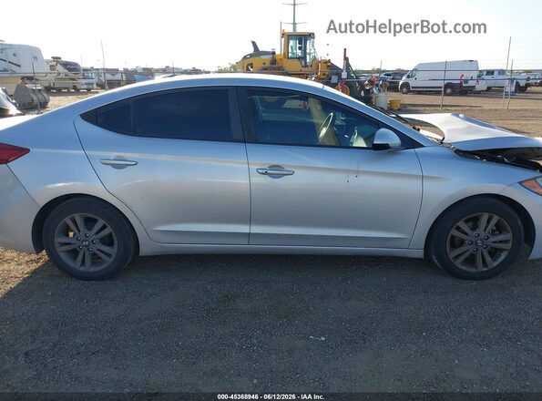 KMHD84LF5HU173465 2017 HYUNDAI ELANTRA Silver Вид задньої частини салону