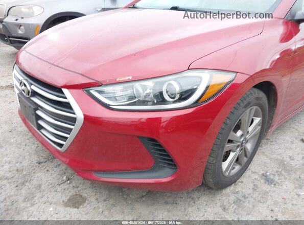 KMHD84LF5HU210501 2017 HYUNDAI ELANTRA Red 