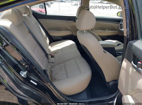 KMHD84LF5HU248116 2017 HYUNDAI ELANTRA Black Вид наклейки з VIN-кодом