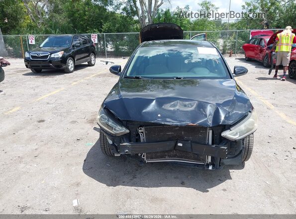 KMHD84LF5HU248116 2017 HYUNDAI ELANTRA Black Вид задньої частини салону