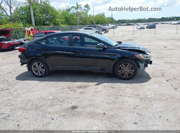 KMHD84LF5HU248116 2017 HYUNDAI ELANTRA Black Панорамний вид салону 360°