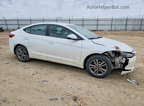 KMHD84LF5HU268155 2017 HYUNDAI ELANTRA White 