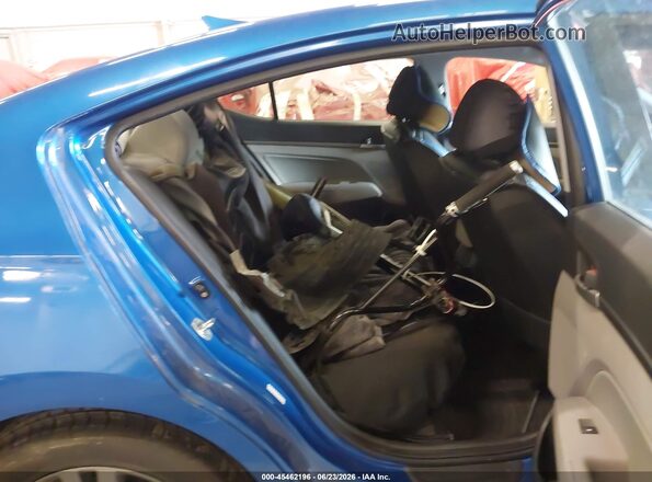 KMHD84LF5HU273517 2017 HYUNDAI ELANTRA Blue VIN կոդի պիտակի տեսք