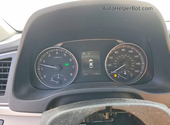 KMHD84LF5JU474405 2018 HYUNDAI ELANTRA Желто-коричневый 