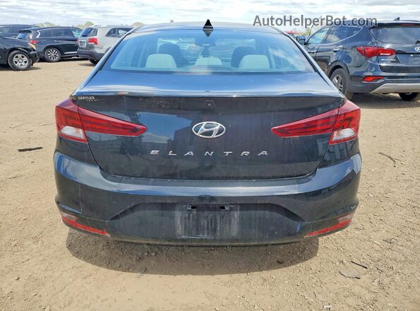 KMHD84LF5KU770557 2019 HYUNDAI ELANTRA Black Հետևի տեսք
