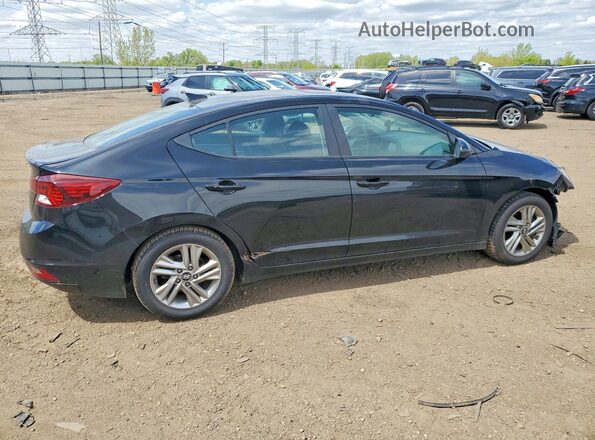 KMHD84LF5KU770557 2019 HYUNDAI ELANTRA Black Հետևի աջ