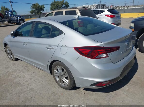 KMHD84LF5KU770817 2019 HYUNDAI ELANTRA Gray Rear left