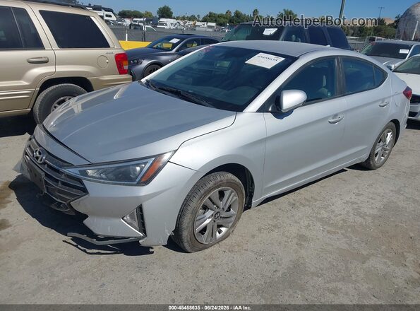 KMHD84LF5KU770817 2019 HYUNDAI ELANTRA Gray Front left