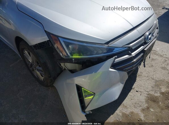 KMHD84LF5KU770817 2019 HYUNDAI ELANTRA Gray Front view