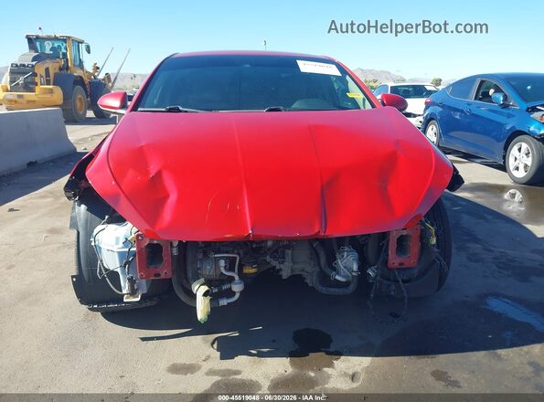 KMHD84LF5KU799508 2019 HYUNDAI ELANTRA Red წინა ხედი