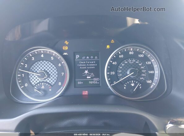 KMHD84LF5KU799508 2019 HYUNDAI ELANTRA Red უკანა სავარძლების ხედი