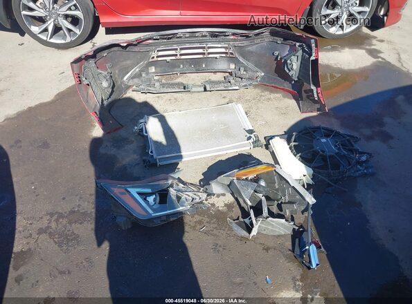 KMHD84LF5KU799508 2019 HYUNDAI ELANTRA Red ხელსაწყოთა პანელის ხედი