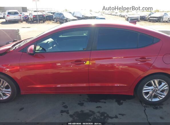 KMHD84LF5KU799508 2019 HYUNDAI ELANTRA Red 
