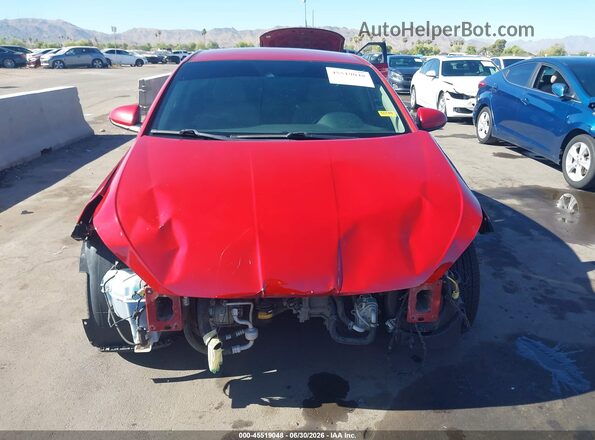 KMHD84LF5KU799508 2019 HYUNDAI ELANTRA Red უკანა სალონის ხედი
