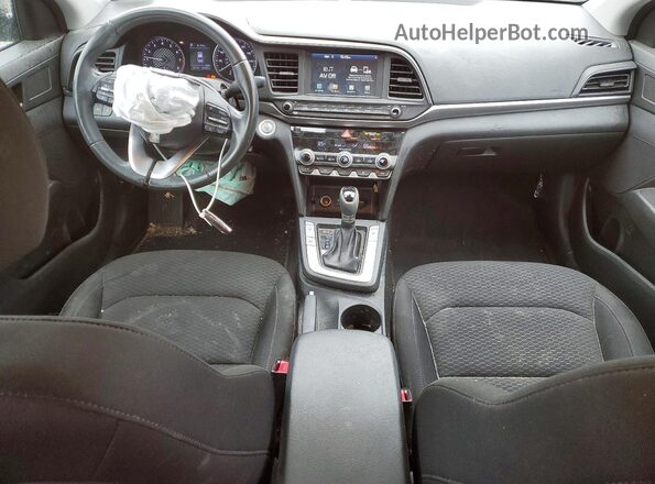 KMHD84LF5LU938229 2020 HYUNDAI ELANTRA Серебряный Вид панели приборов