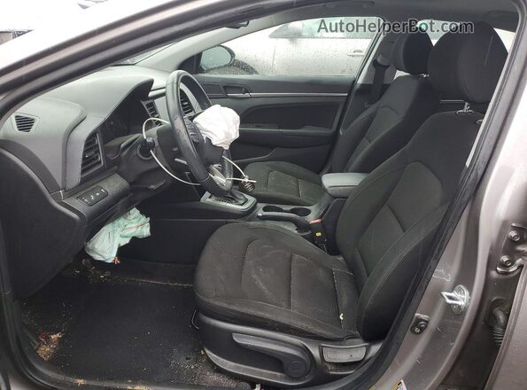 KMHD84LF5LU938229 2020 HYUNDAI ELANTRA Серебряный Вид салона спереди