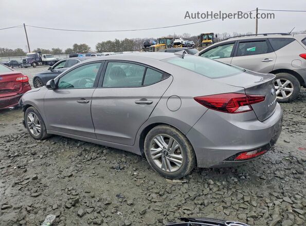 KMHD84LF5LU938229 2020 HYUNDAI ELANTRA Серебряный Задняя левая четверть