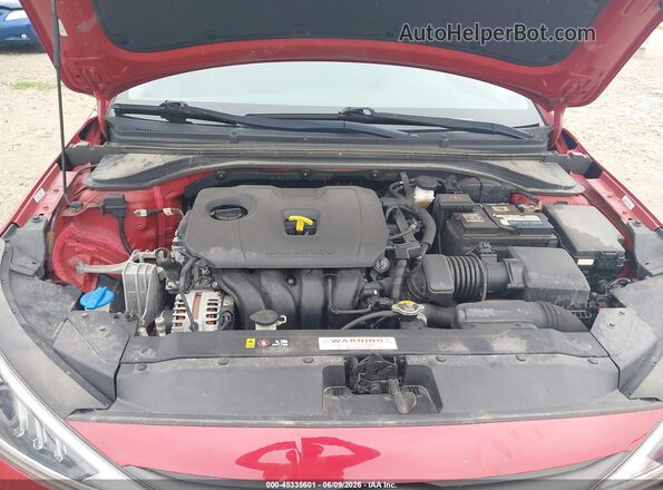 KMHD84LF5LU993537 2020 HYUNDAI ELANTRA Red უკანა ხედი