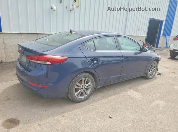 KMHD84LF6HU093706 2017 HYUNDAI ELANTRA Blue Trasero derecho